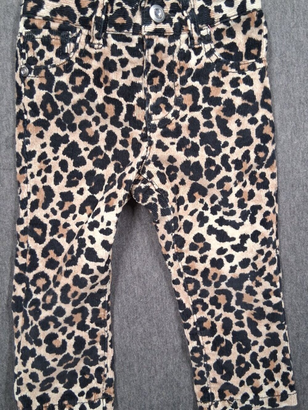 Koala Baby infant girl pants size 12 months tan and black like new condition